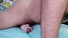 humping my fake pussy and cumming inside thinking about that perfect ass