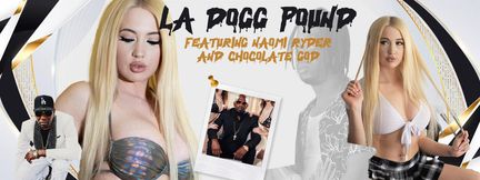 Chocolate God just wants to help Naomi Ryder with the Groceries