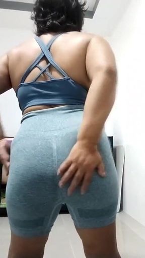 Sexy Filipina MILF, Zumba Dancing & Teasing Her Big Tits
