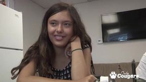 Mia Grand's Exciting Debut: A First-Time Audition with Mr. Pete!