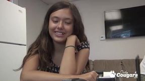 Mia Grand's Exciting Debut: A First-Time Audition with Mr. Pete!