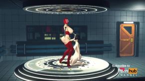 Futa Android Annihilates Busty Slut Ass Gushing Cum Flood
