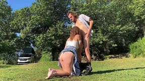 le cul a l air pour me sucer