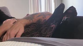 Stinky Nylon Handjob
