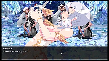 Gehenna [ FUTANARI HENTAI Game ] Ep.13 bunnysuit FUTA multiple public CUMSHOTS !