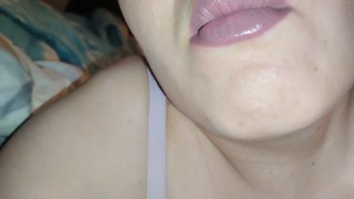 Smoking purple cigarette