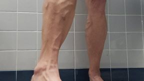 Full length calves and thighs