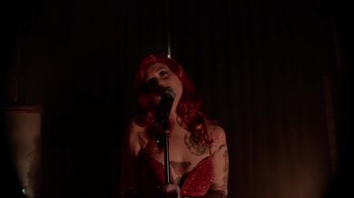Jessica Rabbit Redhead Cosplay Destroys Cock Big Tits POV JOI