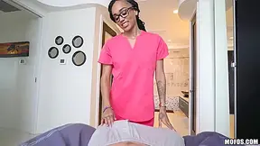 Julie Kay - Pleasuring Her Horny Boyfriend In Pov