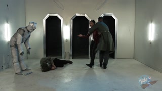 New Dr. Who, Rose and Jack Harkness in Intense Threesome - Dr Whore SC4