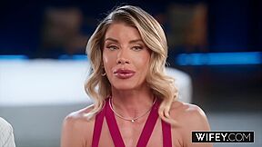 Fit Blond Hotwife Cassie Bender Gets A Bbc Creampie In Front Of Hubby