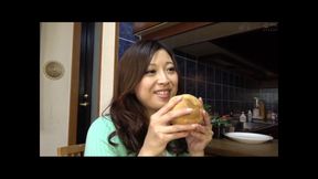 Wife in a housing complex, frustrated and beautiful body 3