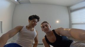 Eli and Andreas - Sitting (POV Sat On)