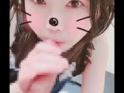 髪もスカートも超ミニ♥️お団子青チャイナドレス女子の 美味おま○こに中出し！精子が桃尻つたってトローリ🍑
