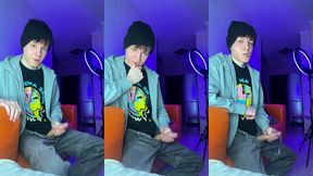 jerking off on my roommate s side of the bed while he s out