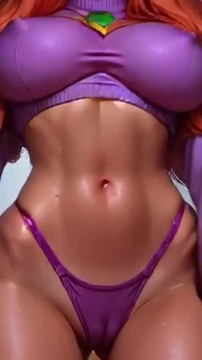 Sexy Big Tits Nipples Tease and Dance for You! Cartoon