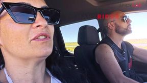 sex and squirt on a pickup truck in the middle of the desert with mary rider