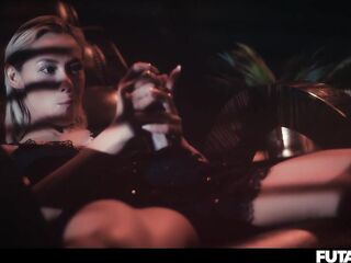 Tranny Grows Rod Inside Black Throat - Real Life Interracial Futa