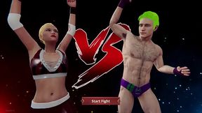 Eleonore VS Joe Curr (Naked Fighter 3D)