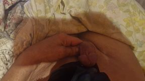 Cumshot on her panties