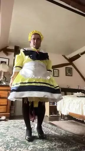 In sailor outfit
