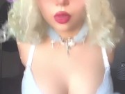 Sexy Blonde Bimbo Doll