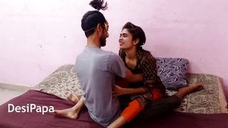 Cute Young Indian Amateur Teen Enjoying First Time Sex