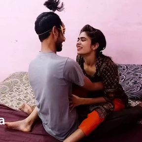 Cute Young Indian Amateur Teen Enjoying First Time Sex