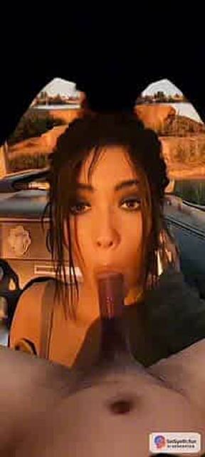 Cyberpunk Panam Palmer (Requested) Ai POV car Blowjob