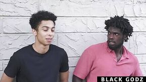 Black God Pounds A Newcomer’s TIght Asshole