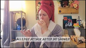 Allergies Go Nuts after my Shower