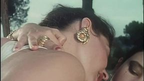 2 Vintage Sluts Suck It and Take It Doggy Style on the Well