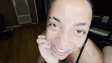 Sloppy Dragon Throat Blowjob POV