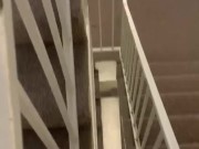 Delivery Stairwell Wank