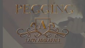 PEGGING Total lenghts 0:48 minutes Anal StrapOn Strap On Bdsm Slave LADYAMRAPALI Herrin Mistress Domina