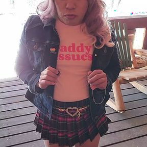 POV Sissy Begs Daddy Bully for Sex