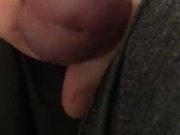 GF fall, Sad Dad Bod has jackoff himself to cum before bed