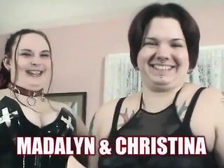 Madalyn bangs corpulent wench Christina