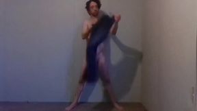 Trying Clothes Playing, Dressing and Undressing - Blue Jeans Pt 9
