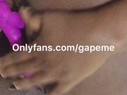 Watch me get real creamy, full video on onlyfans
