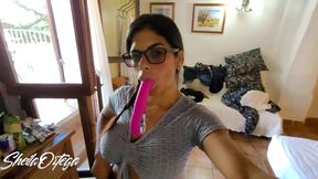 intense orgasm masturbating alone at sheila ortega s house