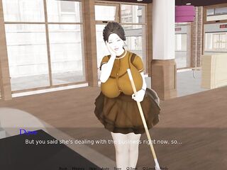 Fucking a French MILF- Bound by Lust #7- Gameplay