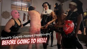 Sinners slaves receive punishment before going to Hell - Part 2 (1080 EN-sub)