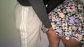 She Accidentally Touches a Stranger's Big Dick and They Have Sex Right There.