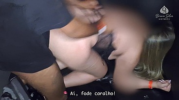 Casada é usada na cabine da casa de Swing - PT 2