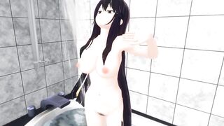 Fairy Tail - Anime Ultear taking Beauty Goddess Shower (24)