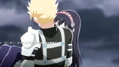 Kenja no Jikan's erotic anime sex movie: Peter Grill goes wild with her tits and ass