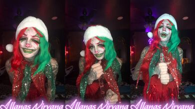 JOI Countdown Naughty Christmas clown wants cum on her face.