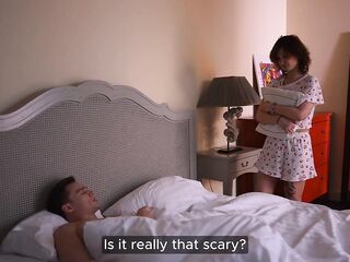I Got Scared Of Being Alone, So I Went To My Stepbrother’s Place. 4K HD Tim Team