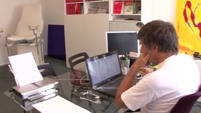 Busty German MILF rides dick in the doctor&#039;s office